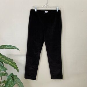 J Jill Corduroy Jeans pants women’s size 6 Stretch Flat Front side zip